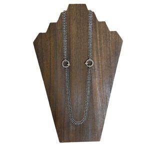 Barbara Bixby Sterling Silver 18K Gold Handmade 25" Eastern Necklace Chain